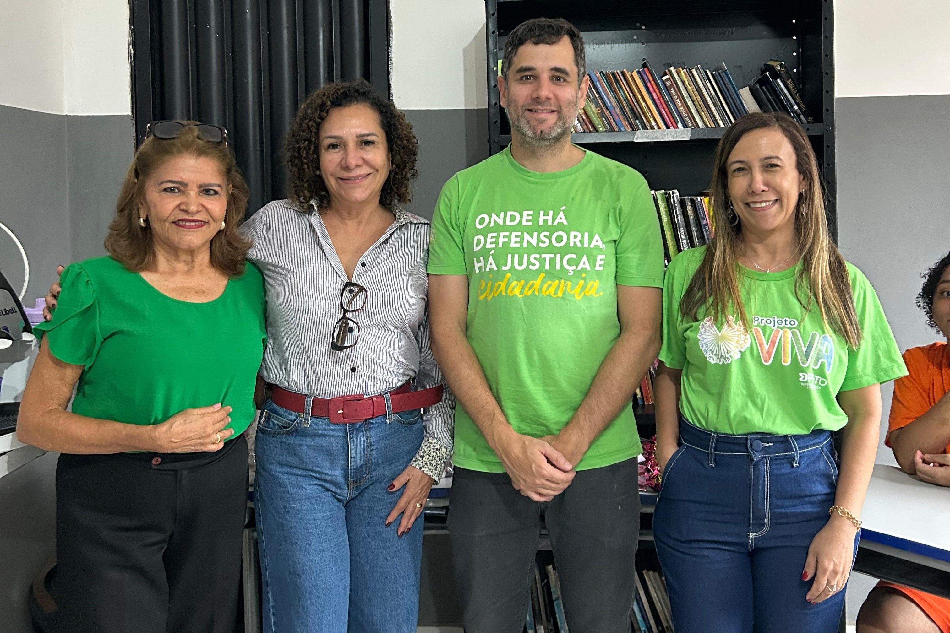 Defensoria Pública e Conselho Penitenciário Estadual presente na unidade penal