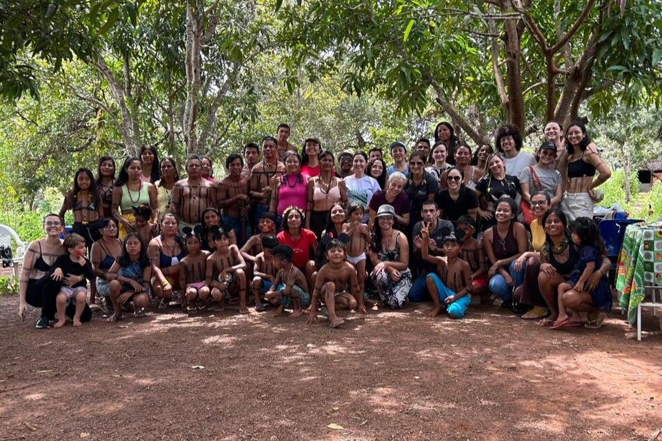 A visita de campo à Aldeia Boa Vista fez parte do módulo História e Cultura das Relações Étnico-Raciais