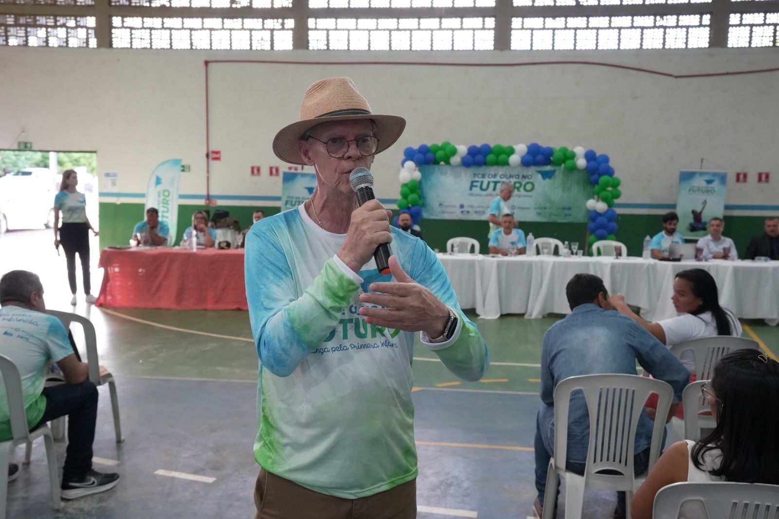 Com foco na escuta da comunidade, a ação contou com a participação do presidente do Tribunal, conselheiro Alberto Sevilha