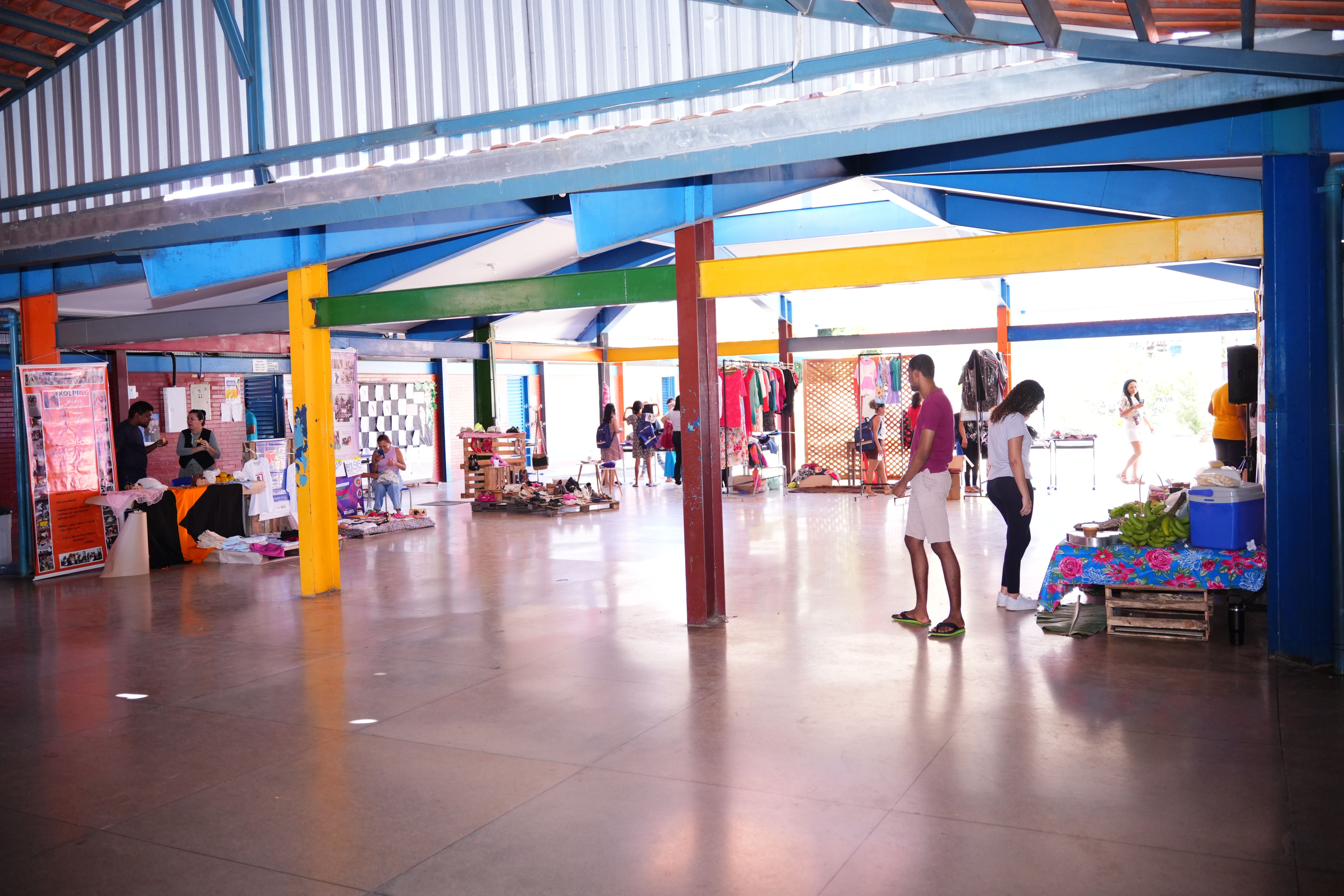 O evento oferecu exames de saúde, renovação de CNH, cálculo de aposentadoria, feiras e palestras
