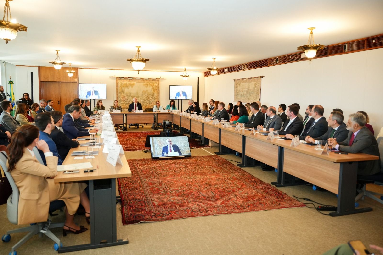Encontro com defensoras e defensores públicos de todo o País em um momento de deferência alusivo ao Dia Nacional da Defensoria Pública