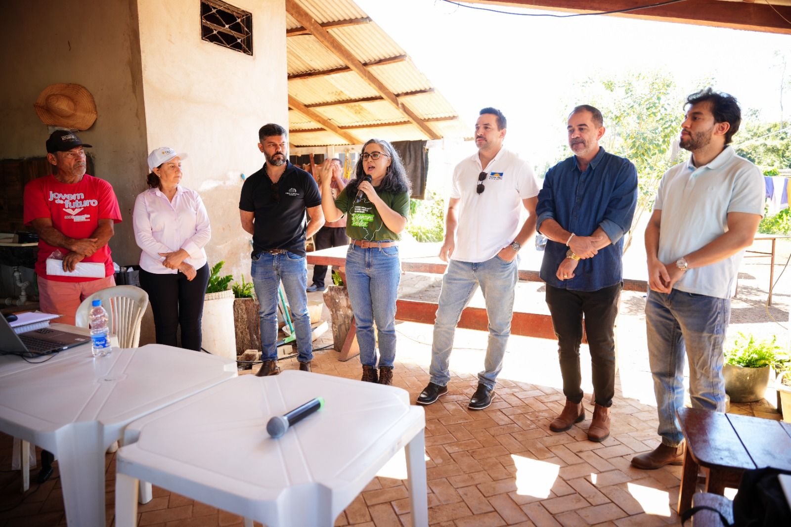 A ação foi uma visita técnica realizada pela Comissão Regional de Soluções de Conflitos Fundiários do Tribunal de Justiça do Tocantins