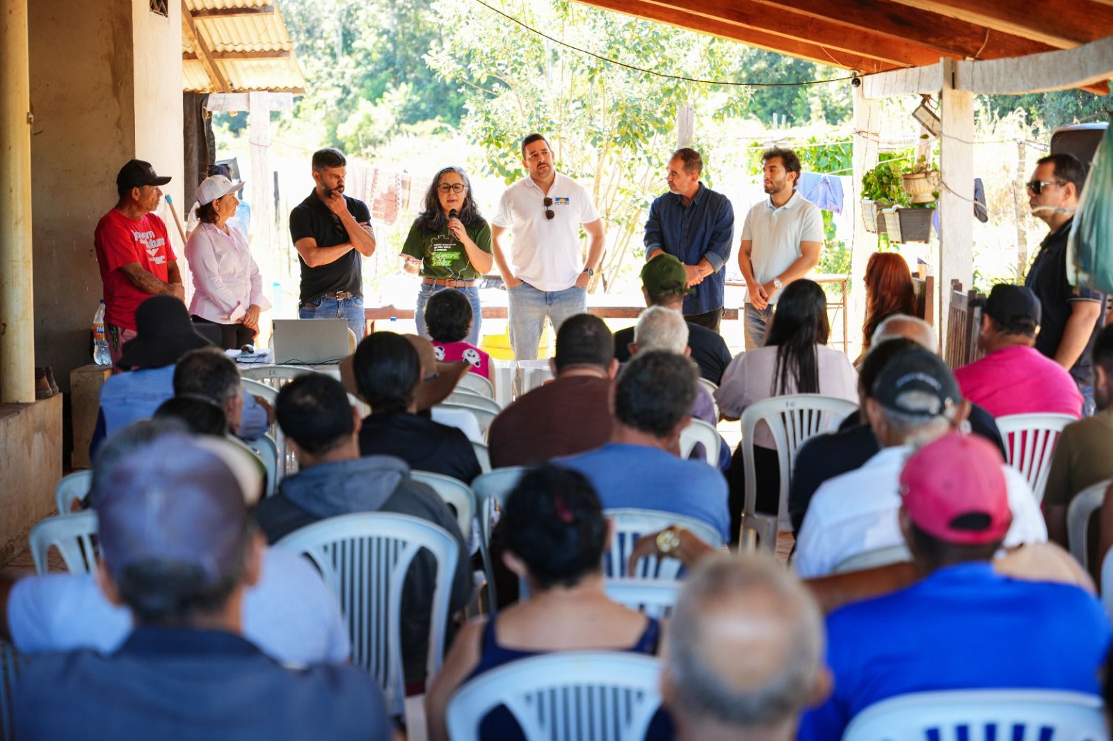 A vistoria aconteceu nessa segunda-feira, 25, e visa o atendimento das famílias que vivem no local