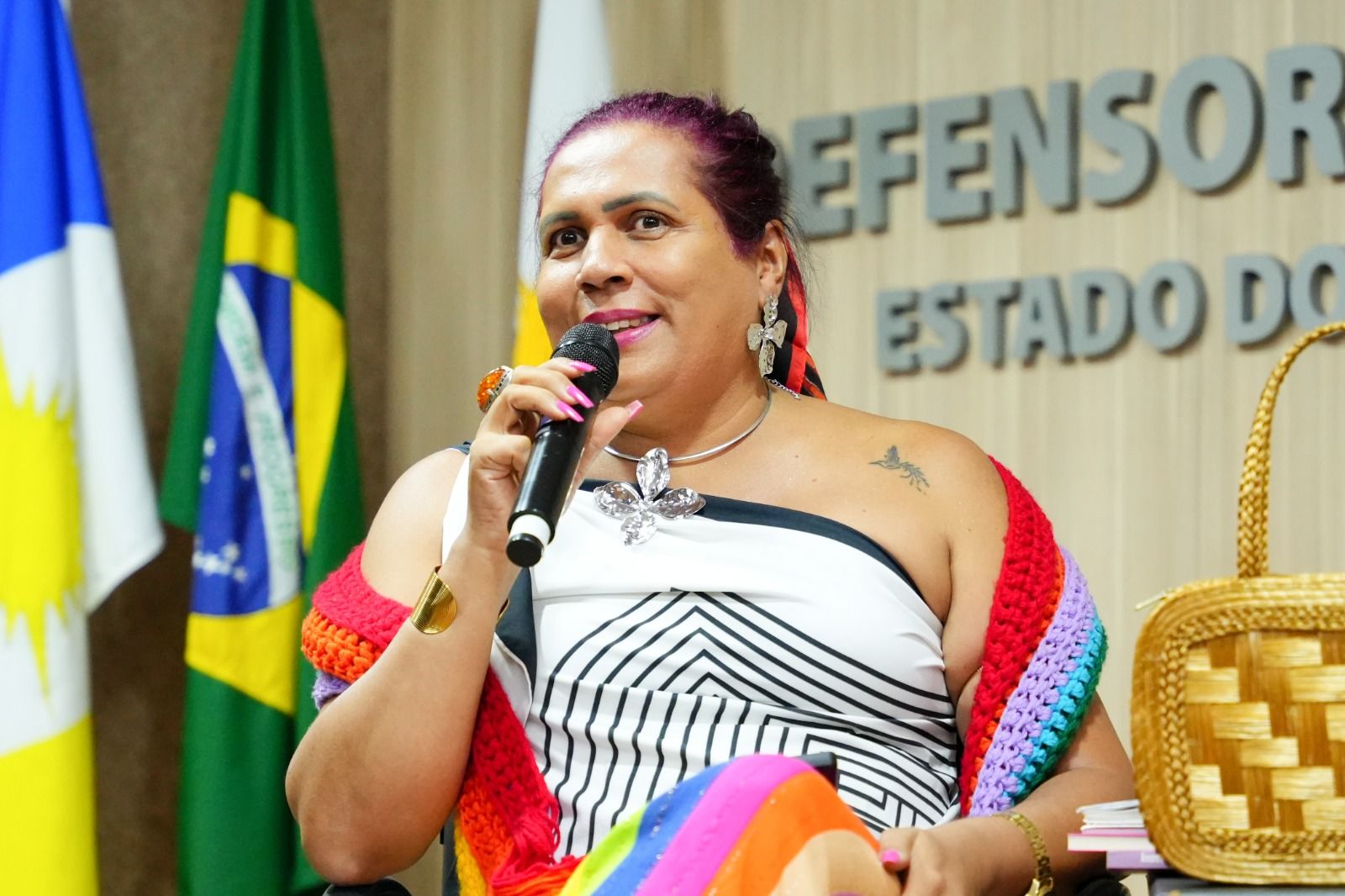 Para a Pós-doutora Rubra de Azevedo, eventos como esse contribuem para fortalecer a visibilidade e o exercício da cidadania