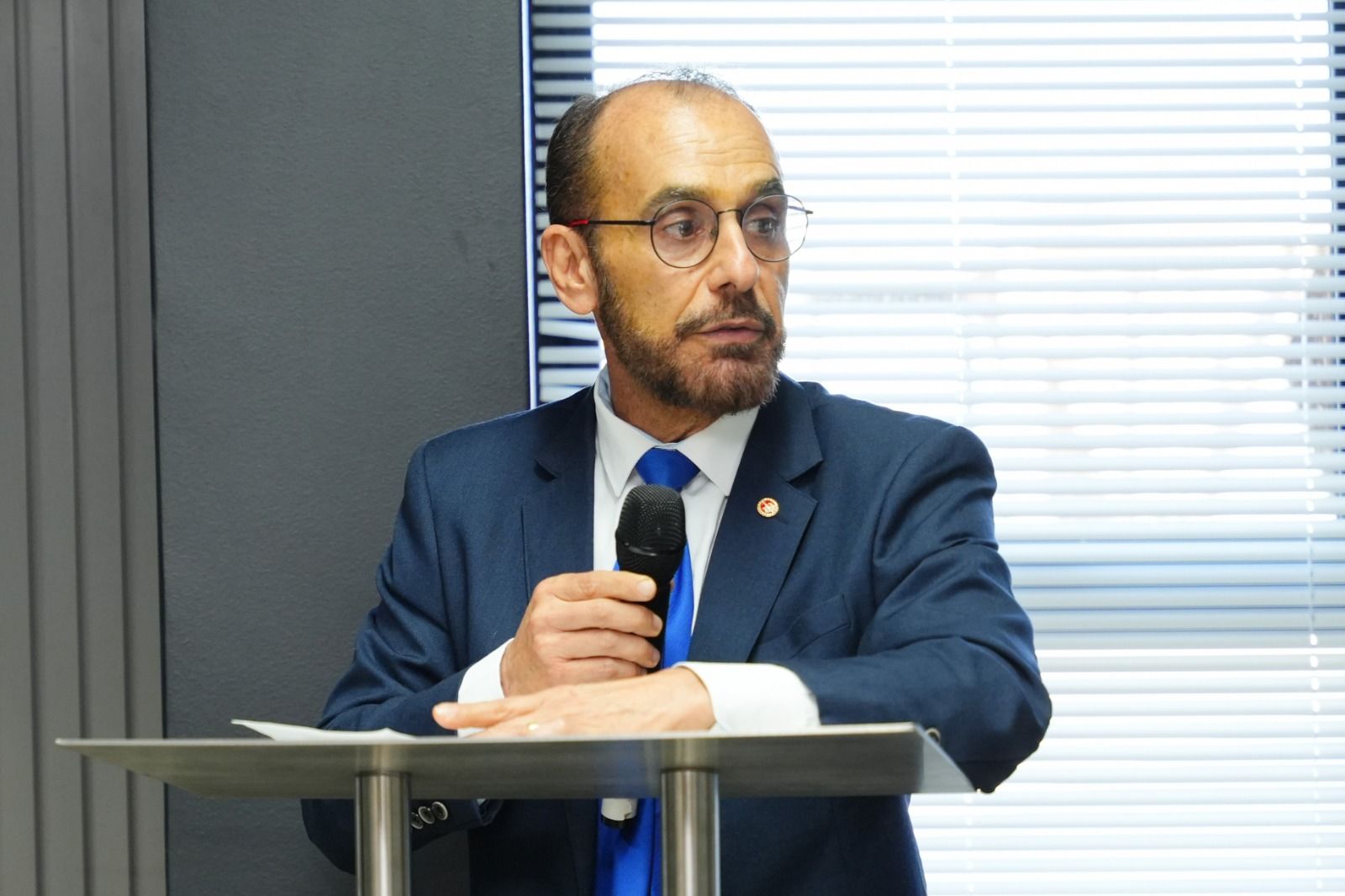 Promotor de Justiça Eurico Greco Puppio presente na solenidade