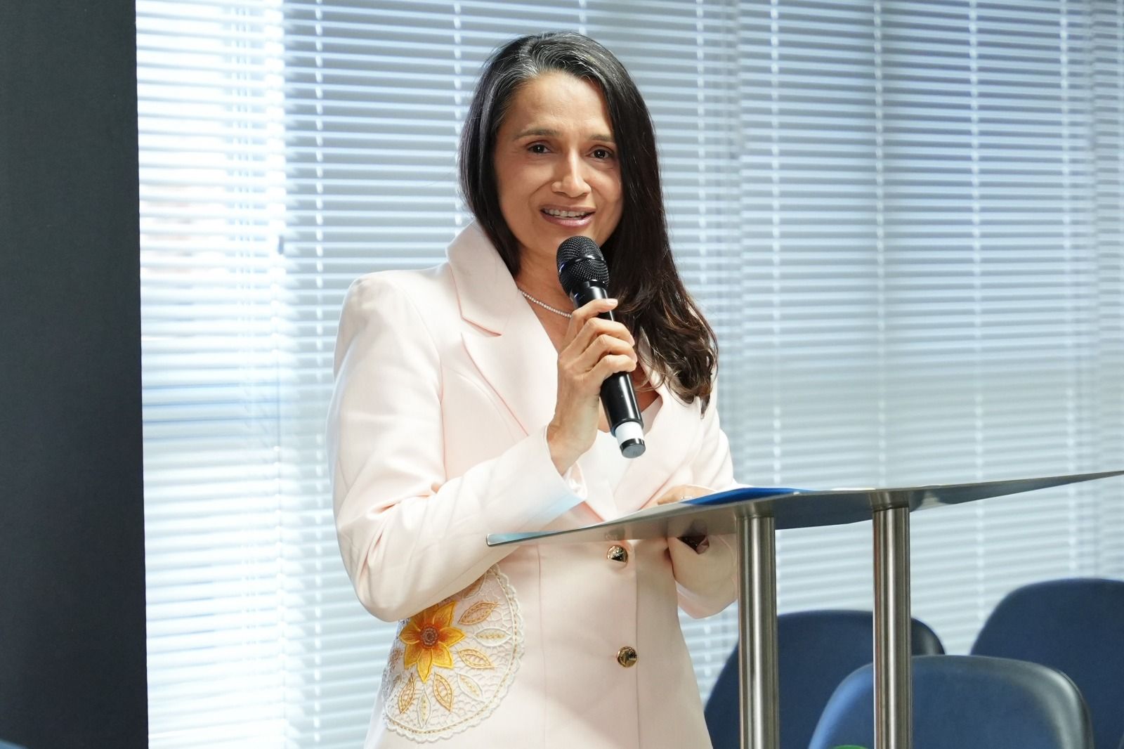 Secretária municipal de Desenvolvimento Social de Palmas, primeira-dama Polyanna Siqueira Campos