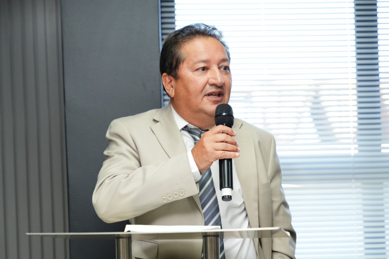 Desembargador Nelson Coelho Filho, representando a presidente do Tribunal de Justiça do Tocantins, Maysa Vendramini Rosal;