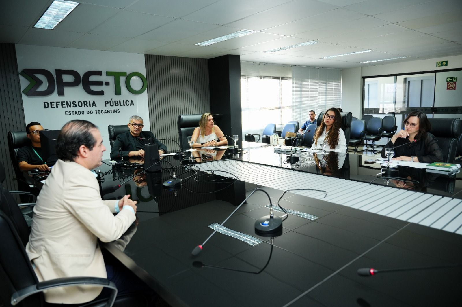 Momento com a equipe da Corregedoria Geral da DPE-TO