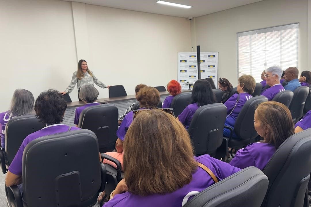A atividade integrou a disciplina de Direito da Pessoa Idosa, da UMA