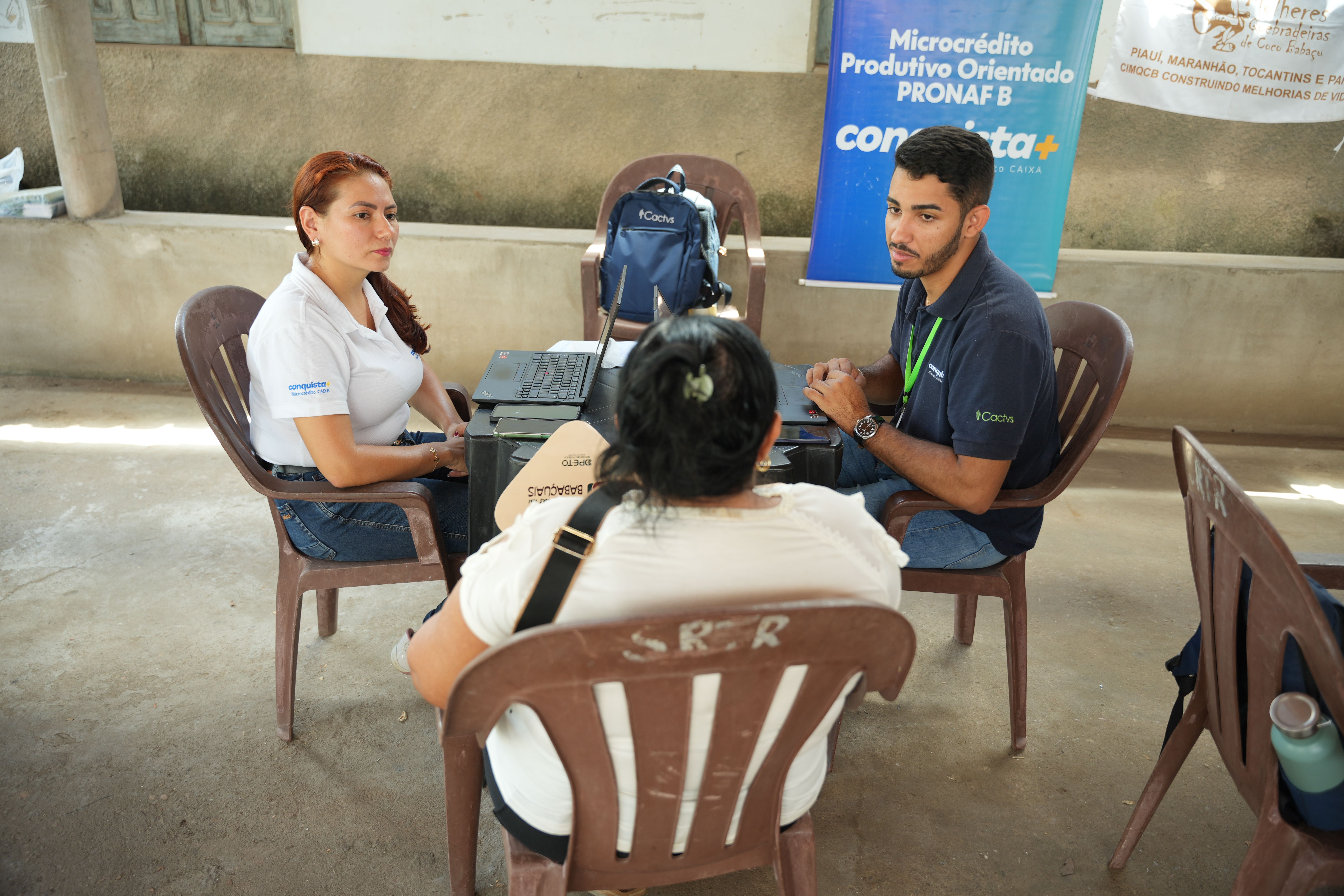Caixa Econômica Federal também presente