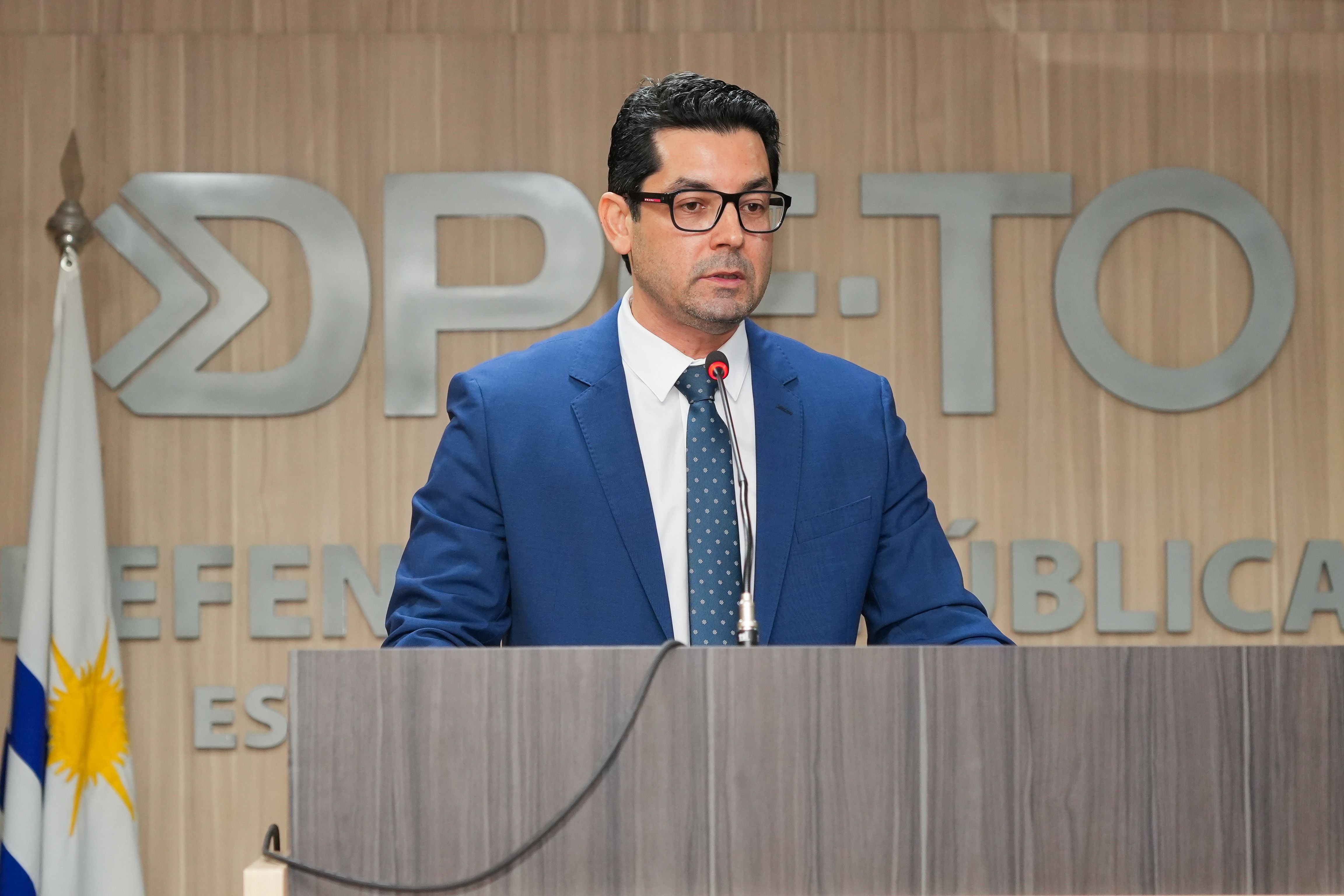 Chefe de gabinete da Procuradoria-Geral de Justiça, promotor de Justiça Juan Rodrigo Carneiro Aguirre