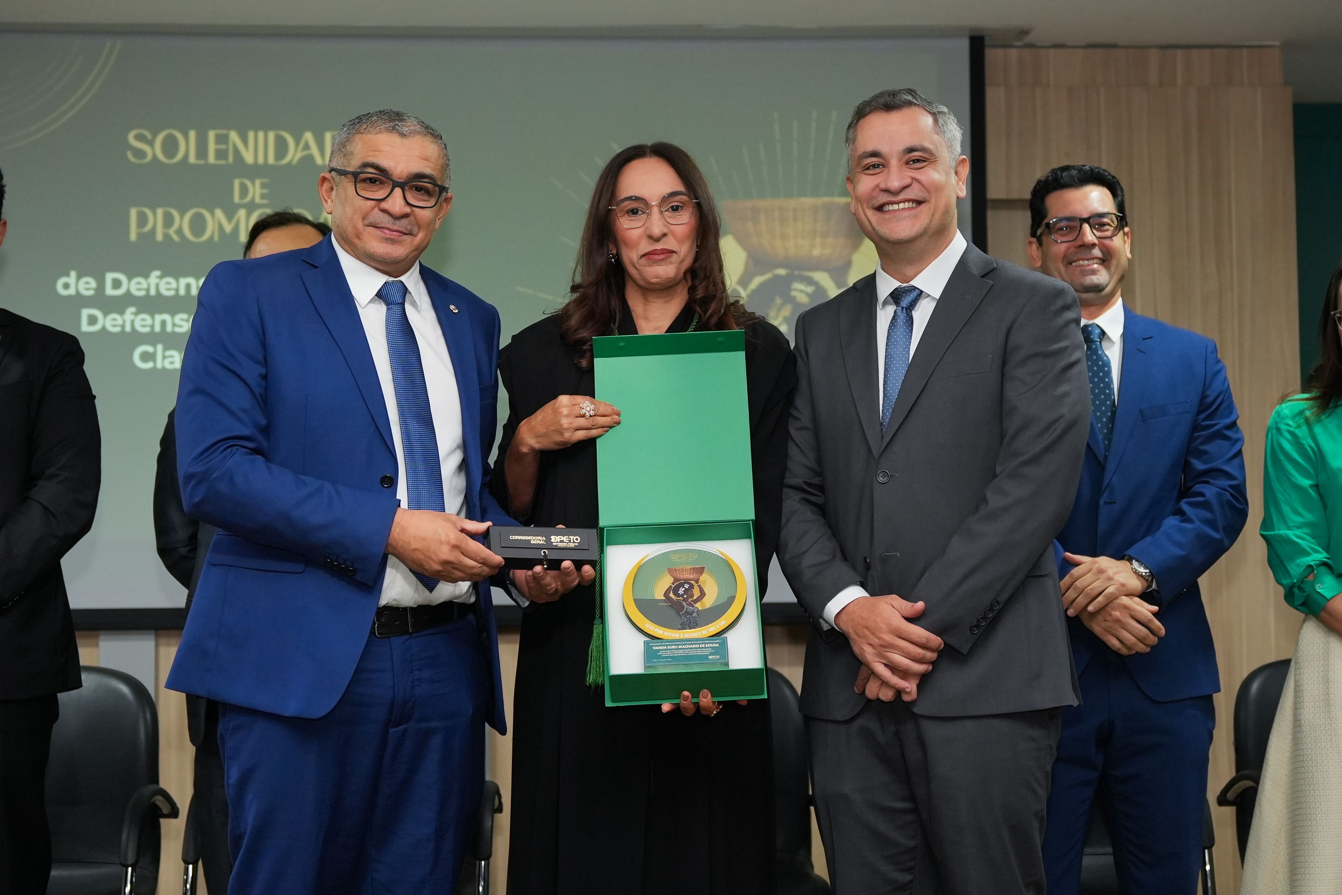 Defensora pública promovida Vanda Sueli Machado de Souza