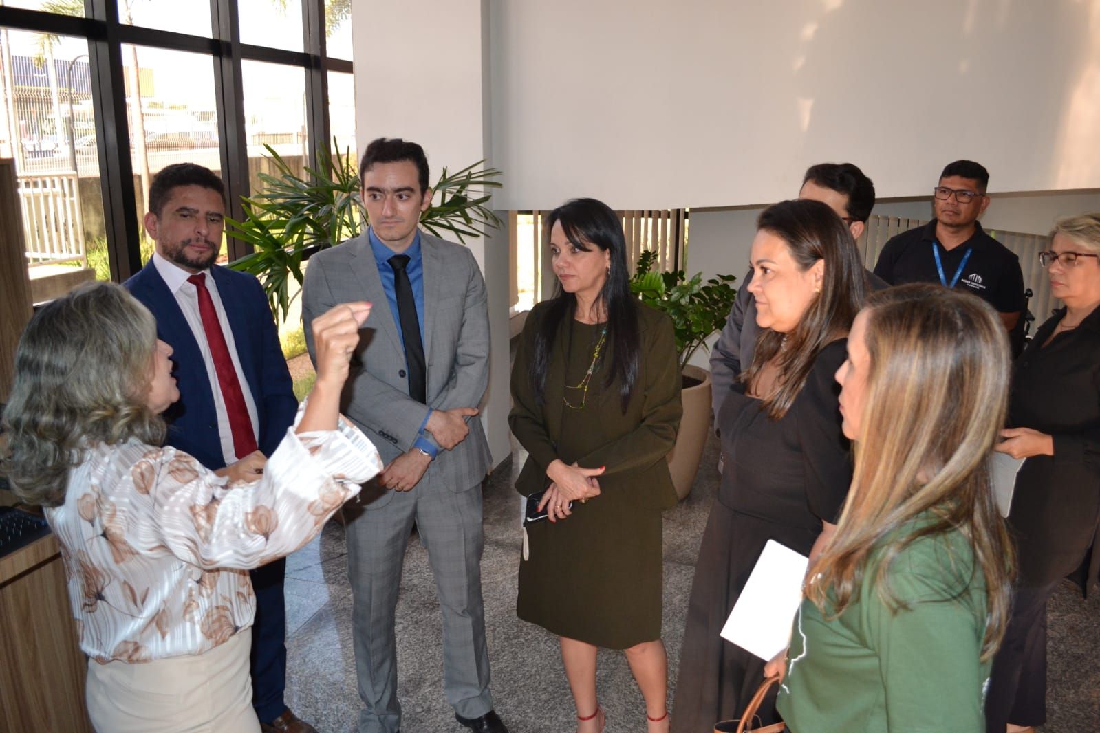 Membras(os) da DPE-TO prestigiaram a implantação da ferramenta