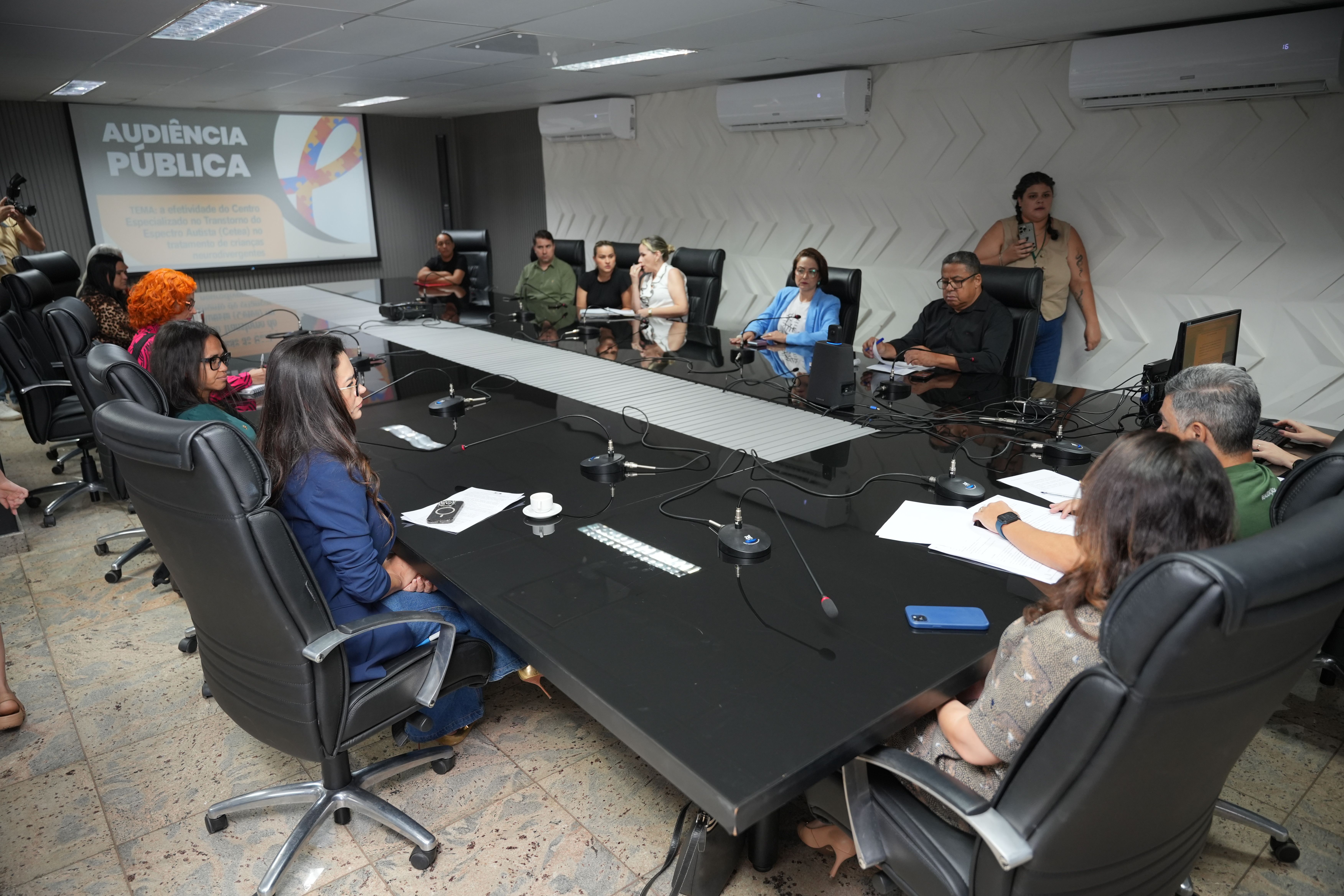O encontro teve como objetivo avaliar a qualidade e a efetividade da assistência terapêutica oferecida pelo Cetea