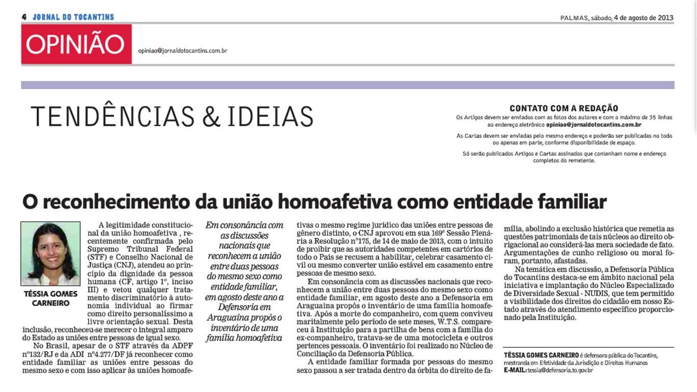 Artigo publicado.