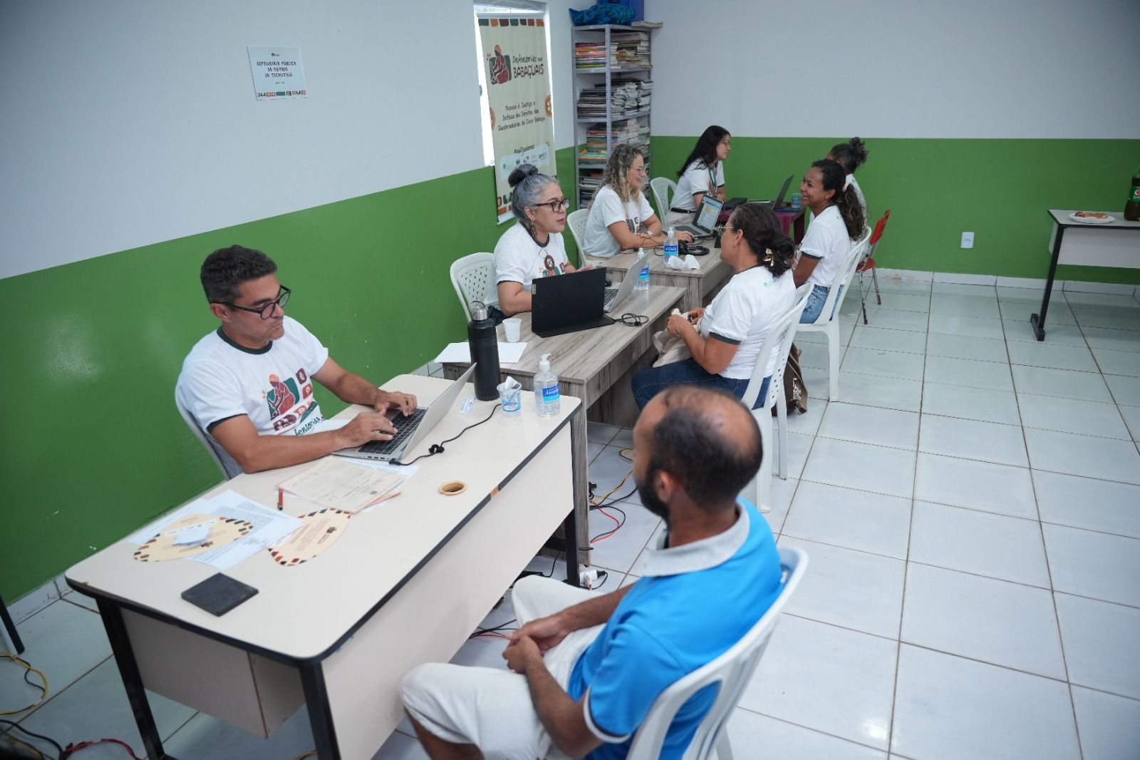Em dois dias, 990 atendimentos prestados pela Defensoria Pública do Estado do Tocantins (DPE-TO) e parceiros do projeto no Tocantins
