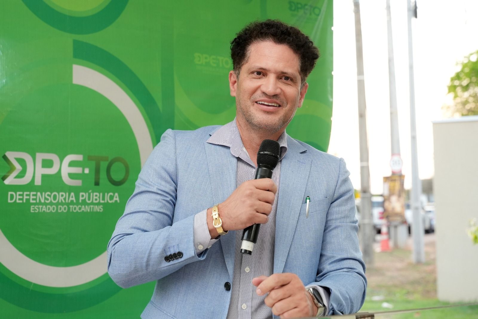 O diretor do Núcleo Regional da DPE-TO de Guaraí, defensor público Evandro Soares da Silva