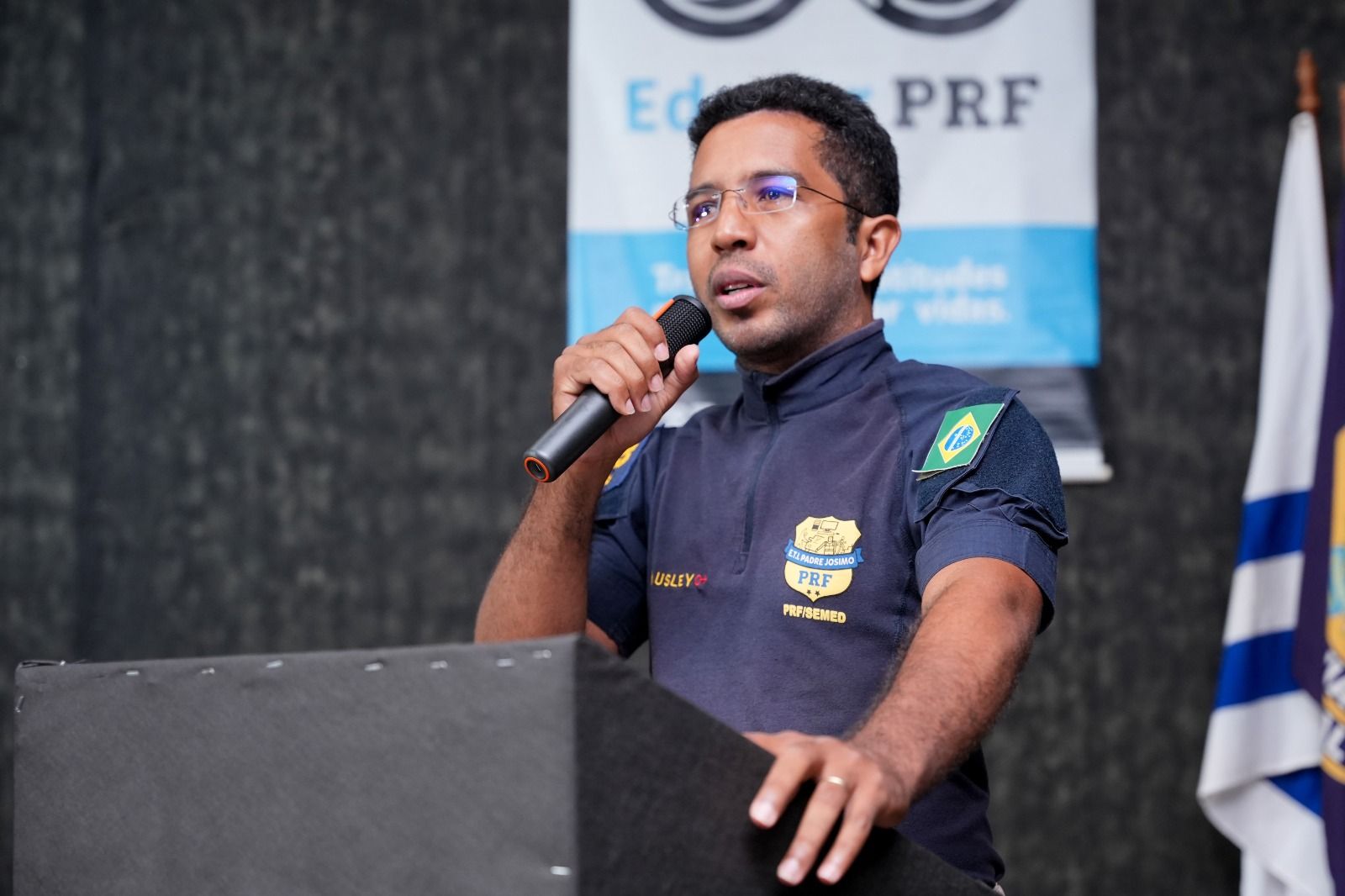 Rausley Rodrigues disse que a parceria com a Defensoria Pública tem ajudado no desenvolvimento da cidadania entre os alunos