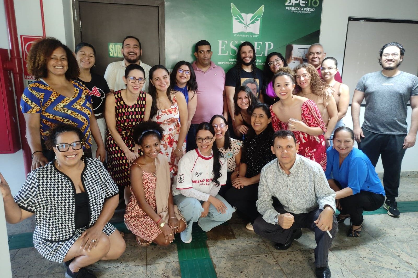 Estudantes da 2ª turma da pós-graduação em especialização em Acesso à Justiça e Vulnerabilidade