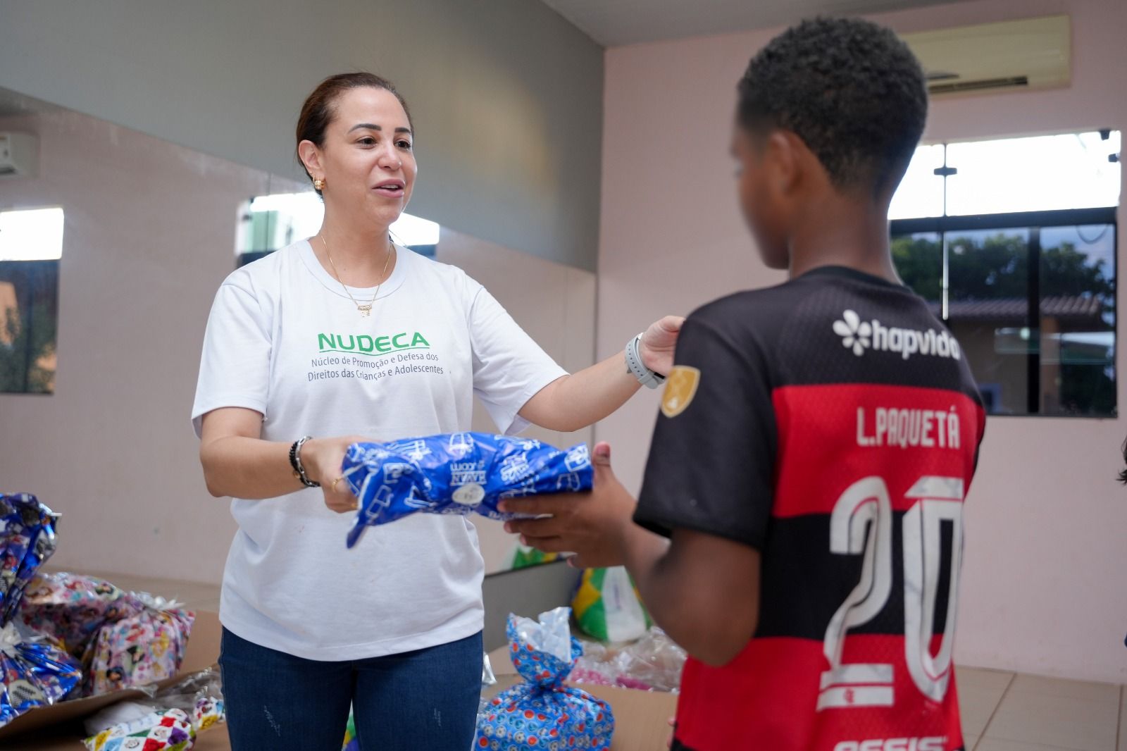 O Nudeca coordena o Projeto em parceria com o Lar Batista