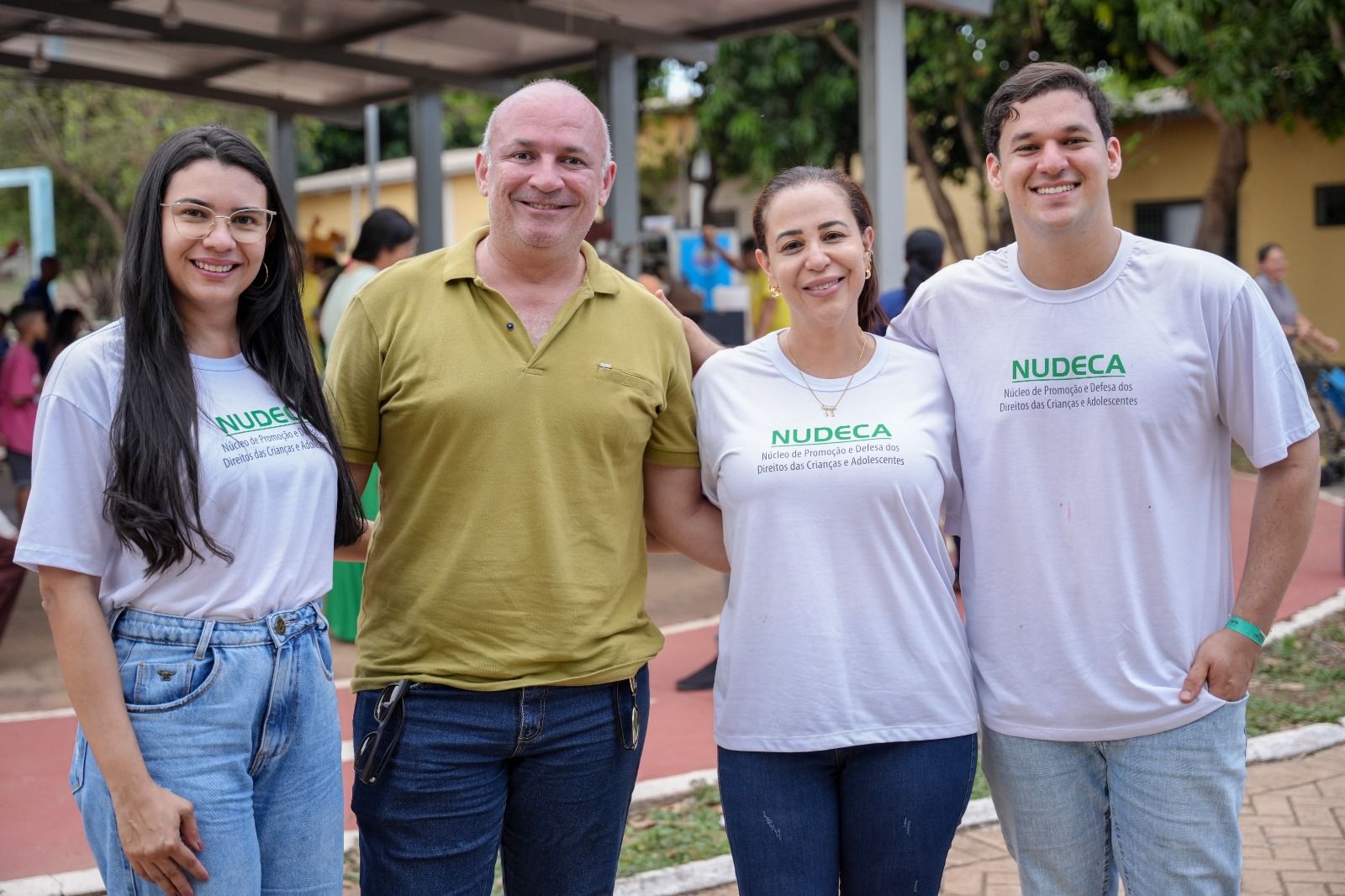 Servidores da DPE-TO que participaram do evento
