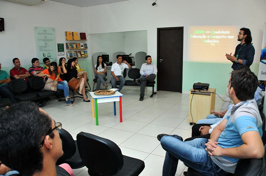 Rodrigo Araújo durante a capacitação