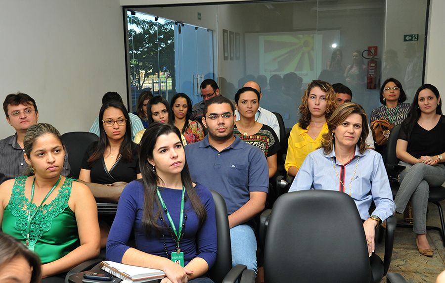 Servidores durante o Curso Gestão do Conhecimento
