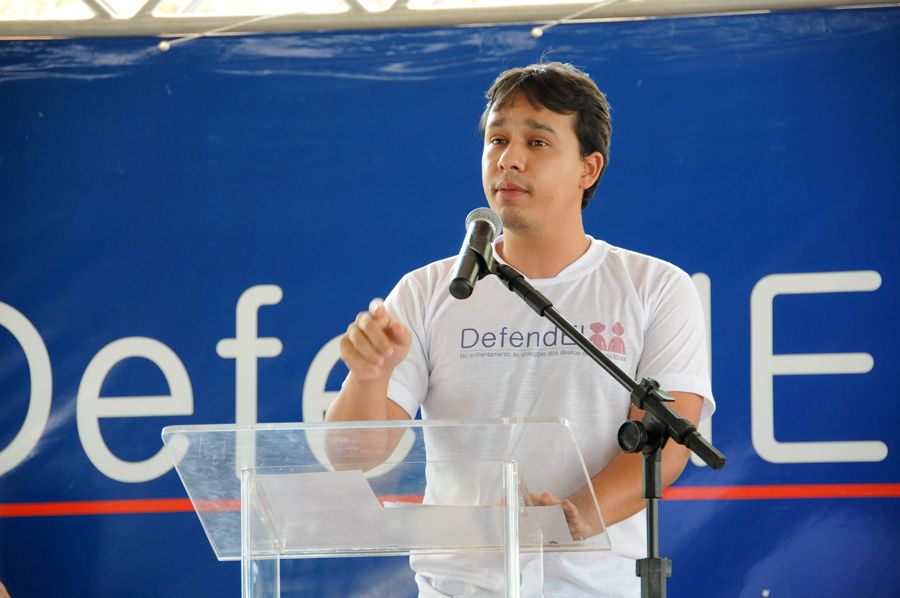 Secretário de Trabalho de Porto Nacional, Otoniel Andrade Filho, em pronunciamento