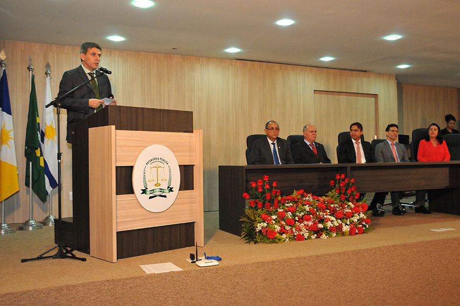 Pronunciamento do presidente da ADPTO, Fábio Monteiro