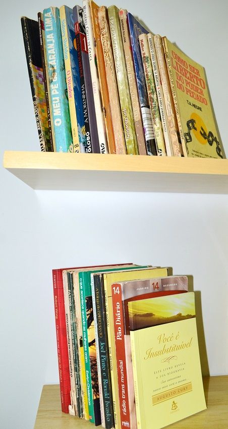 Suzete doou 34 livros.