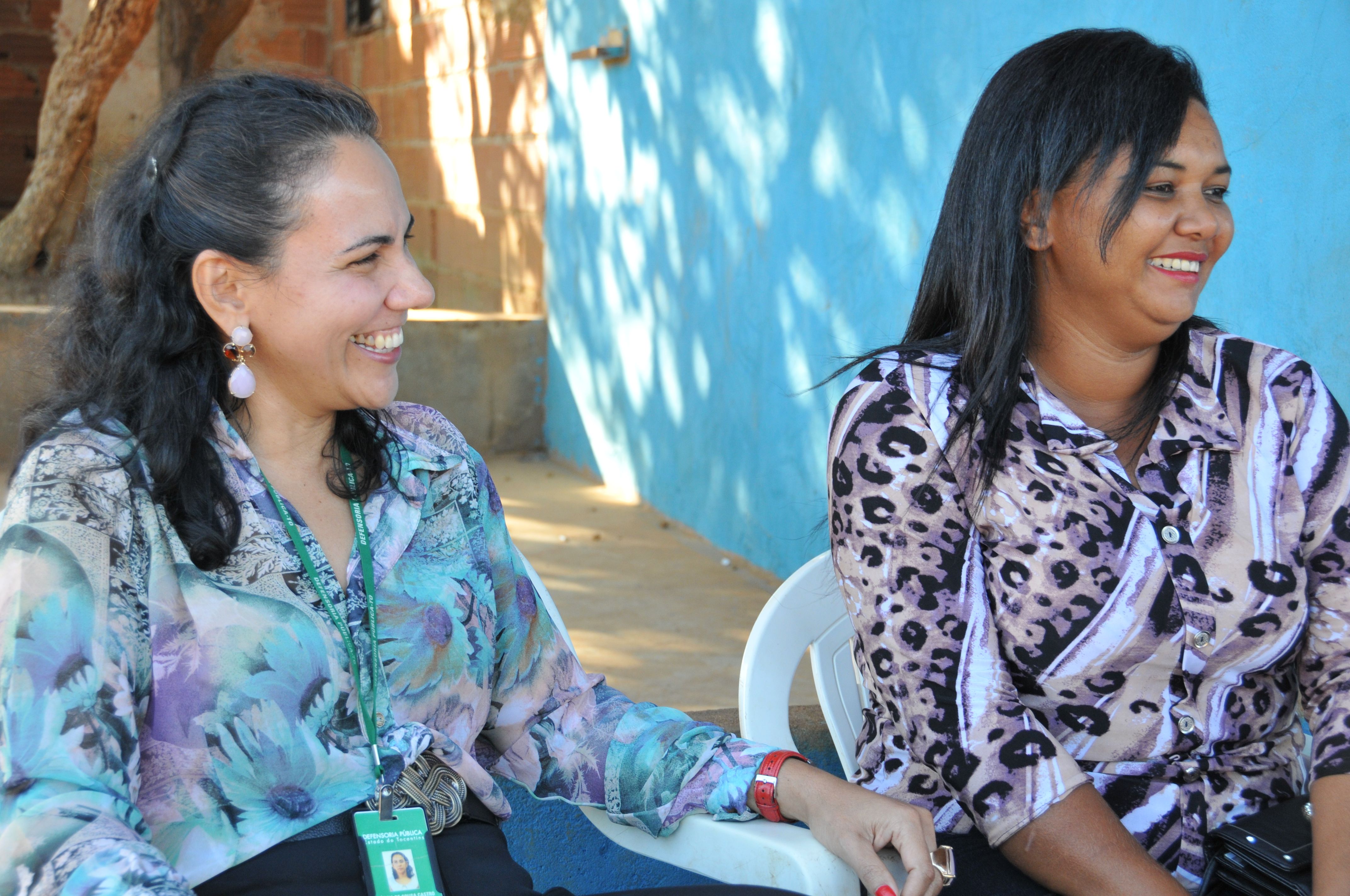 Para a assistente social Jorcia Castro, trabalho na DPE-TO contribui para a realização de sonhos