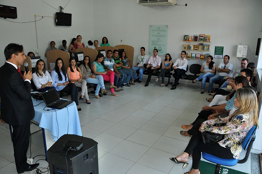 Pronunciamento do defensor público geral, Marlon Amorim, durante o Alinhamento Estratégico