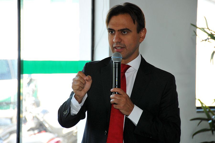 Pronunciamento do defensor público geral, Marlon Amorim, durante o Alinhamento Estratégico