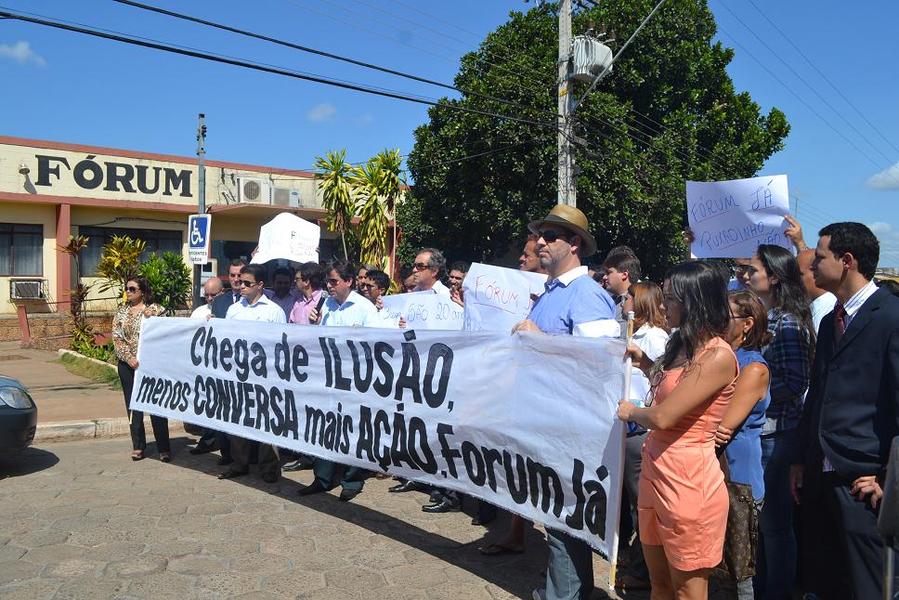 Presidente da OAB reivindica melhorias nas proximidades do Fórum